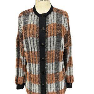 Vintage 1970s Neiman Marcus Grandpa Cardigan Sweater Jacket
